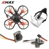 Drones EMAX Nanohawk 65mm 1S Whoop FPV Beginner Indoor Racing Drone FrSky D8 Runcam Nano3 Camera 25mw VTX 5A Blheli_S 5.8G Glasses YQ240211