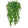 Decorative Flowers Elegant Artificial Hanging Plants For Indoor And Outdoor Decor - 75cm