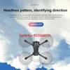 Drones 8K HD Dual Camera Draadloze bediening Drone 50X zoom 360 Stunt Rollover Real Time Map Smart Hover LED-verlichting RC Quadcopter YQ240211