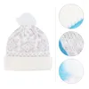 Bérets Bonnet en laine tricoté chapeau chaud femmes bonnet chapeaux fil Miss cadeaux de noël hommes