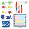 Coolplay Magic Water Tekening Mat Kleurplaten Doodle met Pennen Montessori Speelgoed Schilderen Board Educatief voor Kinderen y240124