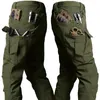 Set termico invernale da uomo giacca e pantaloni da moto completo di abbigliamento militare tattico antivento impermeabile caldo moda militare 240202