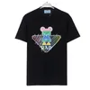 T-shirt homme t-shirt homme t-shirt homme t-shirt noir vêtements pour femmes coton à manches courtes design d'été marque tendance triangle coton col rond coupe ample grande taille