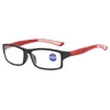 Lunettes de soleil hommes mode européenne américaine sport lunettes de lecture Anti lumière bleue presbytie lunettes personnes âgées HD