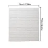 1-10pcs 77cm*70cm 3DWall Sticker Solid Color Faux Brick Bedroom Home Decor Waterproof Self Adhesive DIY Living Room Wallpaper 240127