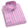 Мужская мода Полосатые классические рубашки с длинными рукавами Корейская брендовая модель Тонкая молодежная цветная рубашка Повседневная клетчатая мужская одежда 240119