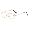 Sunglasses Metal Frame Reading Glasses Men Women Unisex Prescription Presbyopia Eyeglasses Hyperopia Eyewear Diopter 1.0 To 4.0