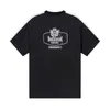 Badflood Women'sTシャツ2024デザイナー韓国中国 - シックバッドフラッド半袖Tシャツ新しいレター刺繍Vネックジャージールーズスポーツカジュアルトップ女性