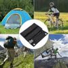 Pannello solare impermeabile pieghevole portatile da 12 W Porte USB Ricarica rapida per computer portatili da campeggio Arrampicata Mountian Alimentazione di emergenza 240131