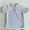 2-9y Childrens Polo Shirt Summer Boy Girl Cotton TeesBaby CasuareTシャツソリッドカラートップ衣装子供服240131