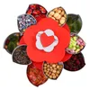 Tallrikar Plastroterande kronblad Candys Fruit Tray Dust-Proof behållare för familjesammanträden