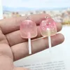 Takılar 10pcs/lot reçine simülasyonu karışık renk ışıltı lolipop cazibe kolye küpe bileziği anahtar zinciri diy mücevher bulma