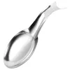 Zestawy naczyń stołowych Silverware Spoon REST REST KUCHNOWY PRZEWODNIK STALOWY STALA STALA RAKA STATKOWA STAW PAD STAL Nierdzewna