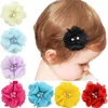 Acessórios de cabelo Bebê Meninas Adoráveis ​​Barrettes Infantis Grampos de Cristal com Clipes de Pérola Crianças Headwear