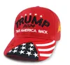 Stickerei Donald Trump Baseball Ball Caps 2024 USA Amerikanische Präsidentschaftswahl Take America Flag Back Camouflage Verstellbare Trucker-Hüte für Männer Frauen