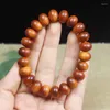 Strand Round Abacus 9mm Cliff Cypress Hand Skewered Old Shaped Beads 10mm Buddhist Wooden Cultural And Playful Couples