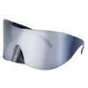 Solglasögon 2024 Nya integrerade stora ramar för mäns sportcykling Vindtäta solglasögon för kvinnliga nyanser