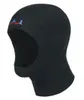 neoprene diving hat professional uniex NCR fabric swimming cap winter cold-proof wetsuits head cover diving helmet 240127