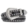 Mannen Vrouwen Bb Simon Riem Luxe Designer Riem Retro Naaldgesp Riemen 20 Kleur Kristal diamant B i B i