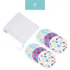 HappyFlute Bamboo Breast Pad Nursing Pads For Mum Waterproof Washable Feeding Pad Bamboo Reusable Breast Pads with Laundry Bag 240130