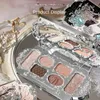 Flower Knows Balet Swan 6 Kolory Glitter cień do powiek Delicate Mat Glow Shimmer Waterproof Makeup Palette Cosmetics 240124