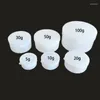 Storage Bottles 20Pcs Per Pack 5g 20g Plastic Refillable Makeup Box Cosmetic Pot Empty White Jars Eye Shadow Face Cream Containers