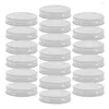 Dinnerware 30 Pcs Tinplate Lid Leakproof Jar Covers Storage Sturdy Lids Reusable Canning Mason Wide Mouth For Replacement