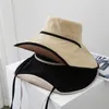 Mode kvinnor solskydd strand mössa vår sommar solskyddsmedel hatt stor grim hink hatt kant antiultraviolet uv sun hatt upf 50 240126