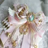 Luxury Anime Cosplay Crafts Bow Ribbon Ita Bag Rod Accessories Lolita Ryggsäck Decoration 240202