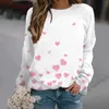 Dameshoodies Effen ronde digitale ondergrondse kleding leggings Sweatshirt Dames chic truijack Casual warme tops