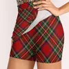 Юбки Женская клетчатая юбка Royal Stewart Tartan Cross со скрытым карманом для тенниса, гольфа, бадминтона, бега