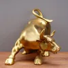 Vilad Wall Street Bull Sculptures Staty Animal Figures Office Desk Decor Modern Art Interior Home Decoration Accessories 240119