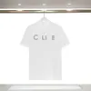 Классическая мужская футболка Celins с короткими рукавами, весна/лето 2023, расшитая бисером, как для мужчин, так и для женщин, элитный стиль