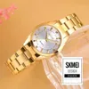 SKMEI 1620 Luxury Quartz Watches Women Time Calendar Date Ladies Wristwatch Fashion Simple Grace Waterproof Women's Watch 1400 240127