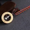 Anhänger Halsketten Titan Stahl Spirale Kürbis Buddhistische Schrift Schmuck Zwölf Sternzeichen Charm Halskette Für Männer Frauen Transport Frieden Amulett