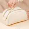 Cosmetic Bags PU Leather Travel Beauty Bag Women Handbag Makeup Case High Capacity Waterproof Men Toiletry Wash Shaving Organizer