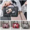 Lingge Chain Square 2020 Nova versão coreana Diagonal Straddle Bolsa feminina pequena moda emblema bolsa de ombro único para mulheres 75% vendas diretas da fábrica