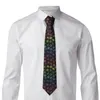 Bow Ties D20 Dice Set Tie Game Master Graphic Neck Classic Elegant Collar Unisex Adult Cosplay Party Necktie Accessories