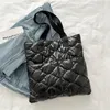 Sacs de soirée Marque Designer Cuir Verni Plaid Matelassé Rembourrage Sac À Bandoulière Femme Casual Bandoulière Grande Capacité Sac À Main