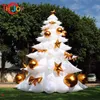 Großhandel Outdoor-Spiele, 8 m, 26 Fuß, aufblasbarer Weihnachtsbaum, riesiger aufblasbarer Ballon für Weihnachtsdekoration 003