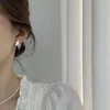 Kolczyki stadninowe 925 srebrny liść srebrny w kształcie dla kobiet łagodne uszy stadniny moda modna biżuteria Prezenty akcesoria