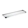 Badkamer Glazen Douche Plank Rek Enkellaags Badkamer Hardware Roestvrij Staal Shampo Rek Wandmontage Plank 240202