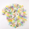 Party Decoration 2M Easter Garlands Stripe Tinsel DIY Wreath Happy Spring Day Decor 2024 Hanging Pendants Birthday Supplies