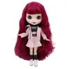 Icy DBS Blyth Doll Joint Body White Skin Black Skin Dark Hud Diy Make Up Special Price Ge Hand Set AB Girl Gift 240130