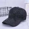 Casquettes de baseball MAERSHEI Casquette de baseball pour femmes Csquette Homme Drill Loisirs Snapback Mode Coréenne Harajuku Extérieur Sauvage Influx Visière Chapeau Su