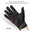 ROCKBROS gants de cyclisme thermique automne hiver gants coupe-vent SBR écran tactile gants de vélo doigt complet antichoc gants de Sport 240124