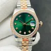 Relógio masculino Desinger relógios de alta qualidade feminino 36mm banda de cinta diamante Luxury Mechanical Watch 904L Aço inoxidável Sapphire à prova d'água com caixa