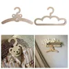 Kitchen Storage Home Wooden Bear Cloud Clothing Hanger For Kids Garment Hanging & Lightweight Strong Stylish Easy Use Dropship
