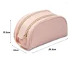 Cosmetic Bags PU Leather Travel Beauty Bag Women Handbag Makeup Case High Capacity Waterproof Men Toiletry Wash Shaving Organizer