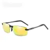 Aolong AORON Neue polarisierte bunte Sonnenbrille, Krötenglas, Aluminium-Magnesium-Brille, Reitspiegel A3043